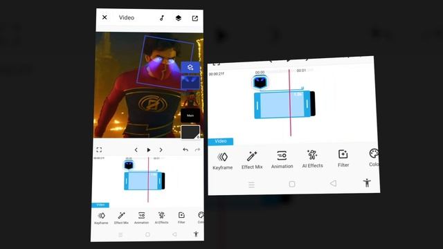 Trending laser eyes effect🤩 tutorial | video editing tutorial android & ios! смотреть онлайн