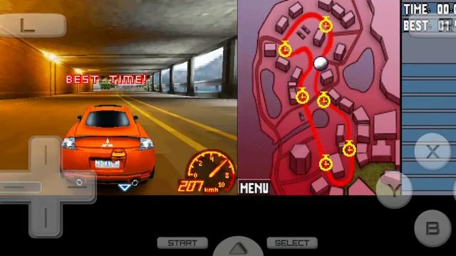 Asphalt: Urban GT 2 Gameplay Drastic Android смотреть онлайн