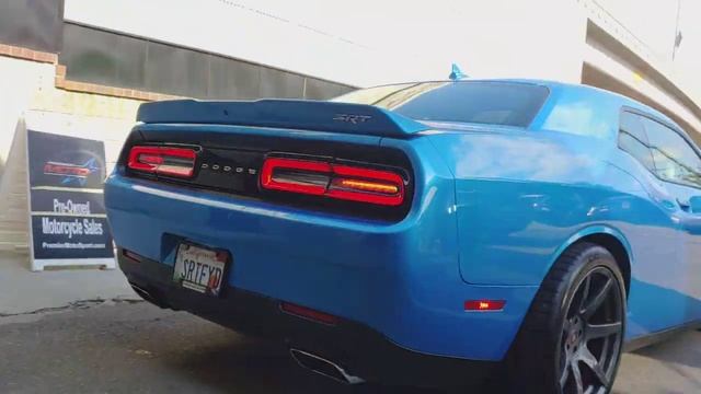 Ceramic Coating on B5 Blue Dodge Challenger SRT 392 смотреть онлайн