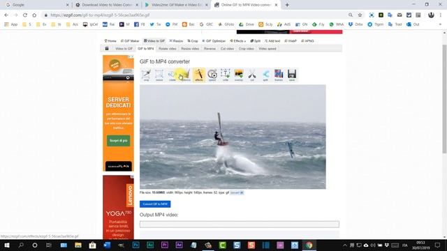 Come convertire GIF in video con PC, con Android e online смотреть онлайн