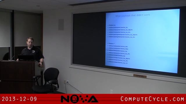 NoVA Hackers Tobias Mccurry - Veil to get around AV смотреть онлайн