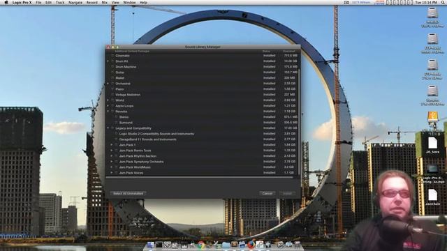 How to Manage Logic Pro X's Downloads of Presets Samples & Loops смотреть онлайн