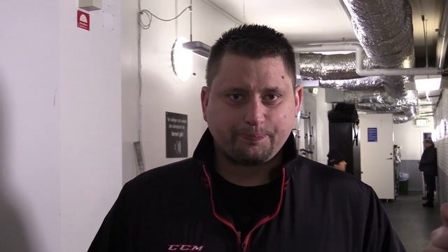 Mattias Karlin och Sebastian Bengtsson inför Huddinge. смотреть онлайн