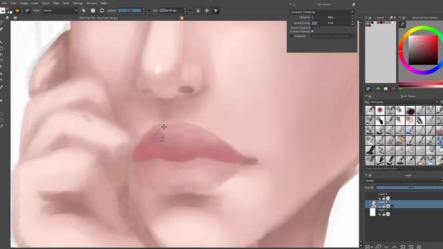 Krita and Clip Studio Paint Speed Painting смотреть онлайн