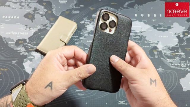 NOREVE Saint-Tropez LEATHER CASE APPLE IPHONE 14 series смотреть онлайн