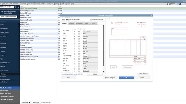 How to Set Up an Invoice Template in Quickbooks смотреть онлайн