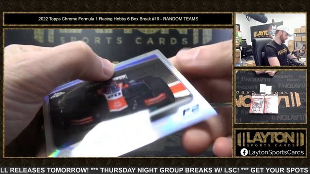 WHAT. A. BREAK. 2022 Topps Chrome Formula 1 Racing Hobby 6 Box Break #19 смотреть онлайн