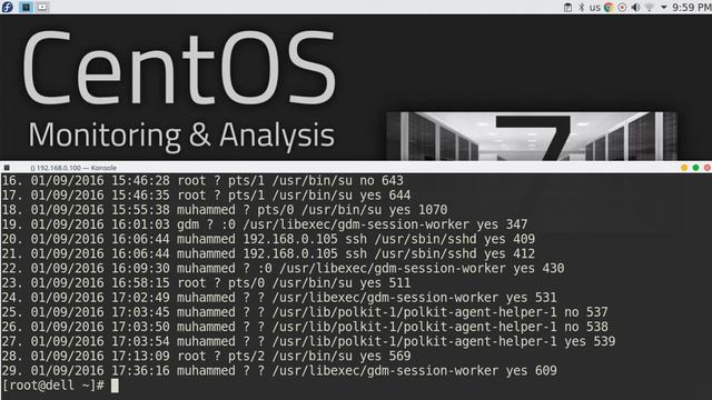 92 CentOS 7 System Monitoring & Analyzing смотреть онлайн