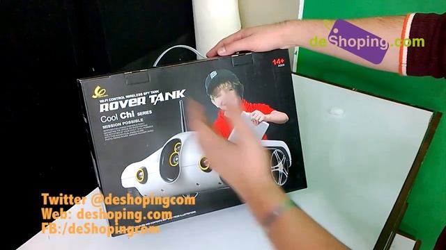 Unboxing Rover Tank con @deshopingcom смотреть онлайн