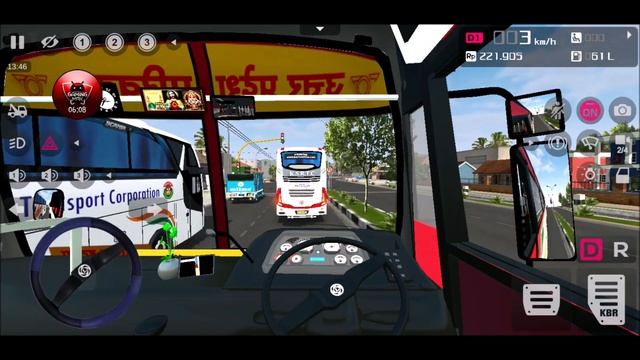 Bus Simulator Indonesia ~ UPSRTC Lohia Bus Mod - Download Mod & Livery - Android Gameplay FHD 635