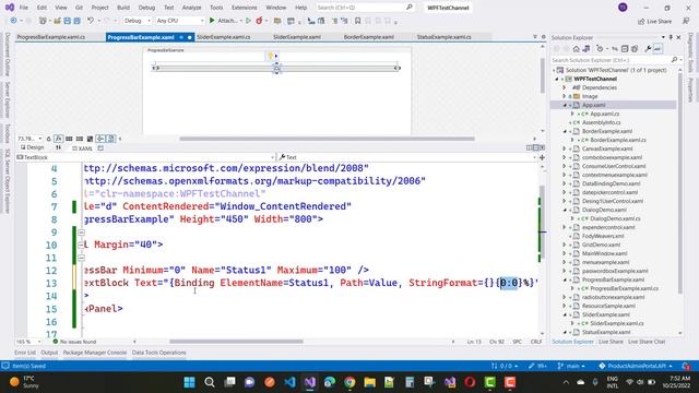 WPF C# Tutorial For Beginners 27: Progress Bar, Web Browser Control in Hindi смотреть онлайн