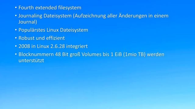 ext4 Dateisystem 037.linux смотреть онлайн