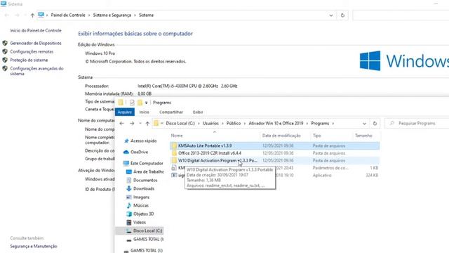 ATIVANDO WINDOWS 10 DEFINITIVAMENTE (2021) смотреть онлайн