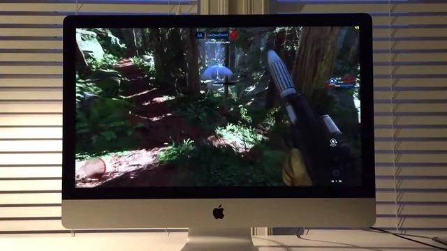 Star Wars Battlefront on iMac Late 2015 M395X i7 Part 2 смотреть онлайн