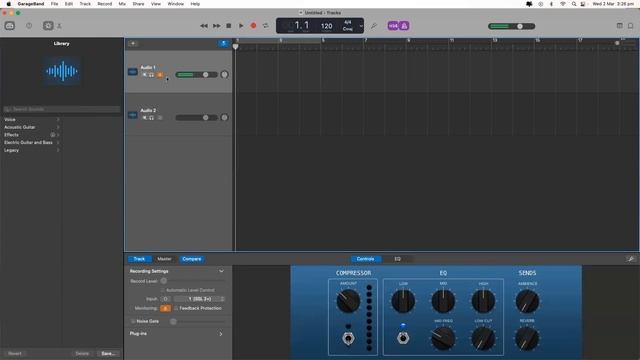 How To Record 2 Mics At Once In GarageBand