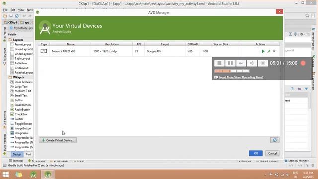 Android Virtual Device ( AVD ) Setup in Hindi смотреть онлайн