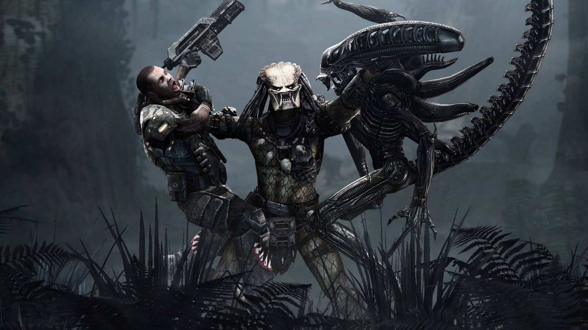 Aliens vs. Predator 2010 Стрим 2 серия Морпех в деле Финал за морпеха смотреть онлайн