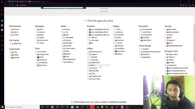 Ninite: Install & Update Multiple Programs at Once (PC) | Filipino Tutorial смотреть онлайн