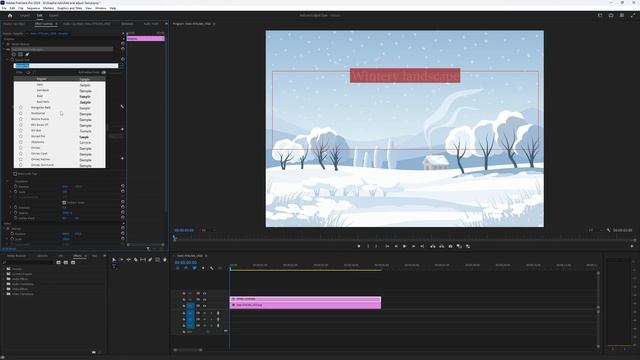 How To Add And Adjust Text [Adobe Premiere Pro 2024]