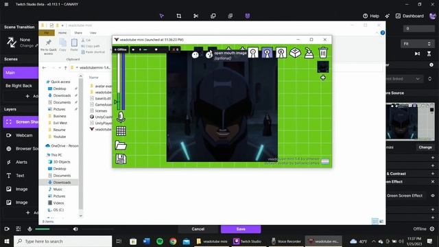 Veadotube Mini PNGTuber Tutorial for Twitch Studio смотреть онлайн