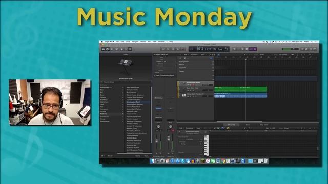 MUSIC MONDAY - MAR 28, 2016 [LOGIC PRO X DEMO/TUTORIAL] смотреть онлайн