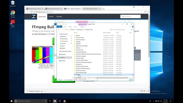RenderGarden: Configuring for Windows смотреть онлайн