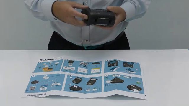 Setup of the new ZQ220 Mobile Label and Receipt Printer from zebra смотреть онлайн