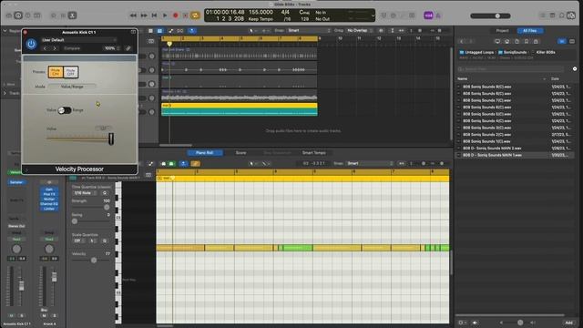 808 Masterclass in Logic Pro X - Import, Glide, Key, Sampler, Sidechain смотреть онлайн