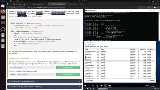 Tryhackme - Abusing Windows Internals - смотреть онлайн