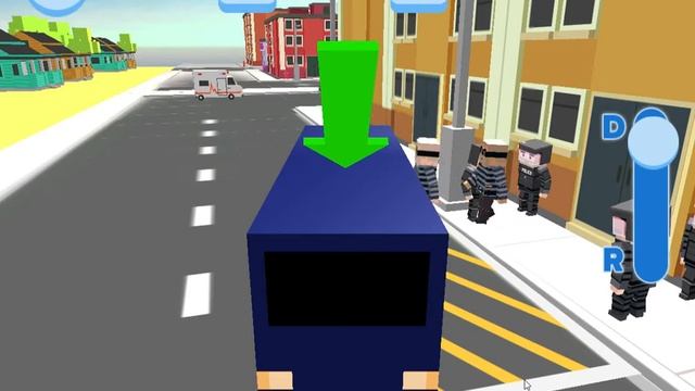 Horrid Windows Store Games - Blocky Police Prison Transport смотреть онлайн