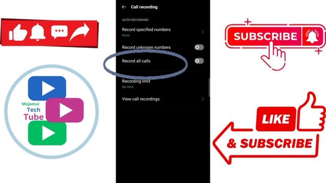 মোবাইলে কিভাবে কল রেকর্ড করবো | call recording kivabe korbo | auto call recording setting смотреть онлайн