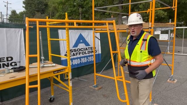 Safety Moment | Scaffold Inspection | OSHA 1926.451(f)(3) | Exceed Safety смотреть онлайн