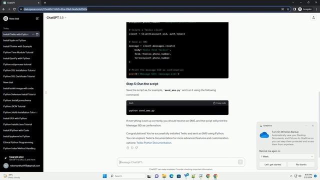 python install twilio смотреть онлайн