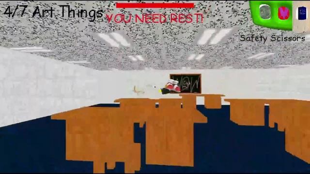 Arts And Crafters Helps Baldi-Baldi's Basics Mod