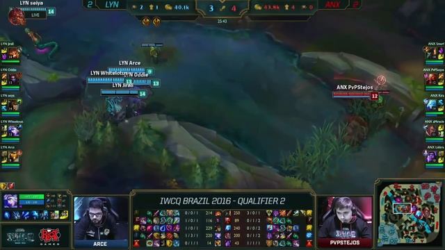 Lyon Gaming vs Albus NoX Luna l 2016 IWCQ Final 5.Maç l LYN vs ANX смотреть онлайн
