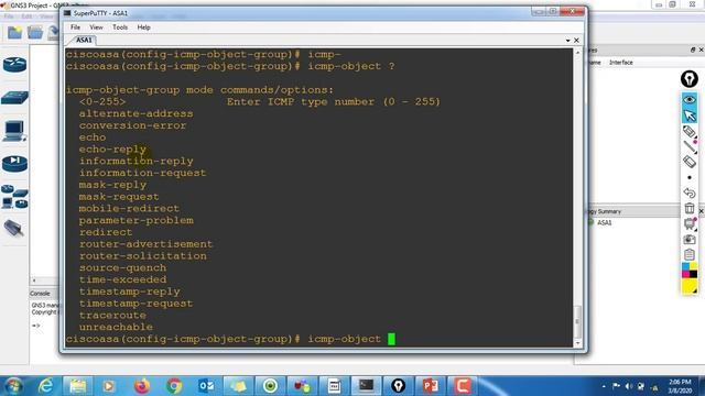 ASA | ICMP_TYPE Object Group | Cisco | Hindi смотреть онлайн