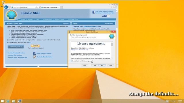 Windows 8/8.1: How to install the "START MENU" смотреть онлайн