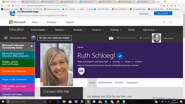 Learning without borders with Skype смотреть онлайн