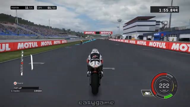 Jeremy McWilliams, Aprilia Racing, 4 Stroke, Twin Ring Motegi, Japan, MotoGP 17, PC Game смотреть онлайн