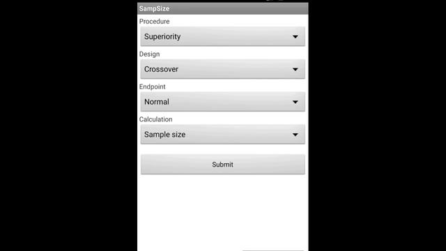 Sample size estimation for RCT/BABE by free Android app "SampSize" смотреть онлайн