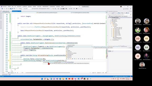 Construcción de Software V - Clase 24 - Date Picker en Xamarin смотреть онлайн