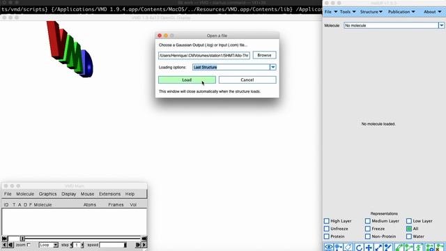 How to load a Gaussian Output file? смотреть онлайн