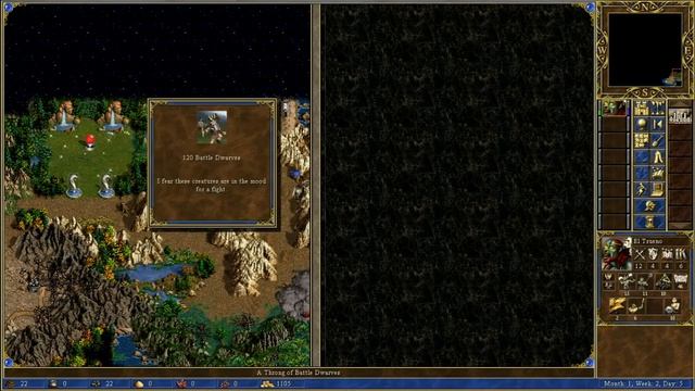 Heroes 3 playthrough: Unleashing the Bloodthirsty - month 1, part 2 смотреть онлайн