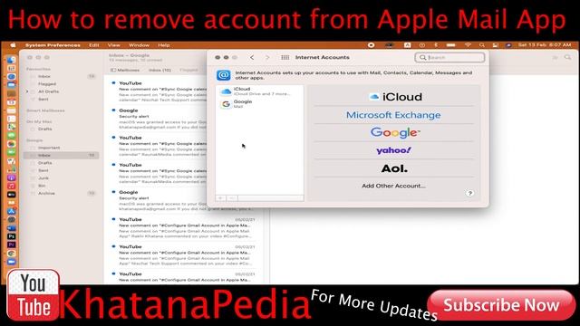 #Remove Mail Account from Apple mail App смотреть онлайн