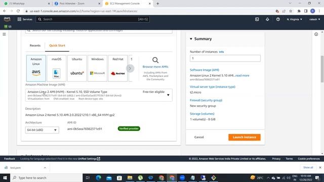 AWS EC2 instance creation and connectivity // simple and easy learning смотреть онлайн
