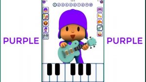 Learning Colors Animation Compilation Talking Pocoyo Great make for children #17