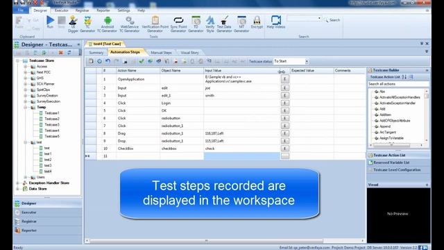 Record and Playback of the windows based application смотреть онлайн