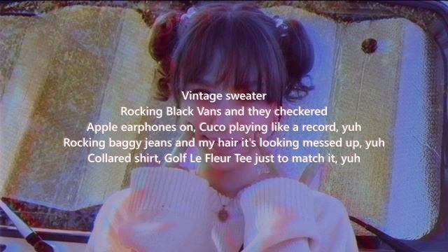 Vintage sweater - lilbubblegum (Lyrics) смотреть онлайн