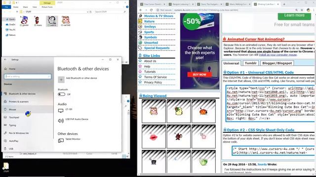 Add FREE Custom Animated Cursors! смотреть онлайн