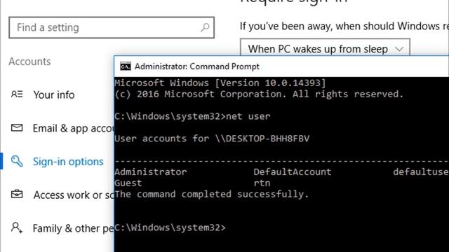 How to reset password windows 10 If you forget it - Easy CMD method смотреть онлайн